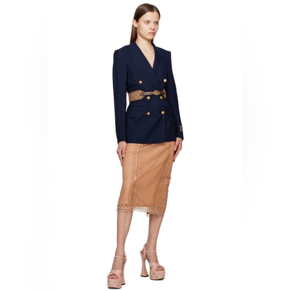 Gucci Interlocking G Stud Sandals - image 2